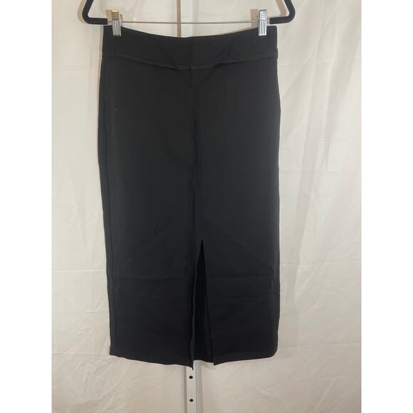 NWT Reiss Lucille Long Pencil Skirt - Women Size 6 - Black - Picture 2 of 6